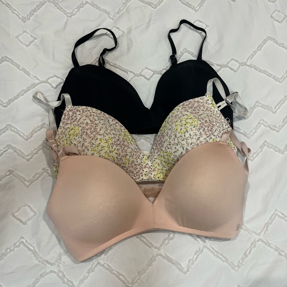 3 Pack Jessica Simpson Bras Bundle